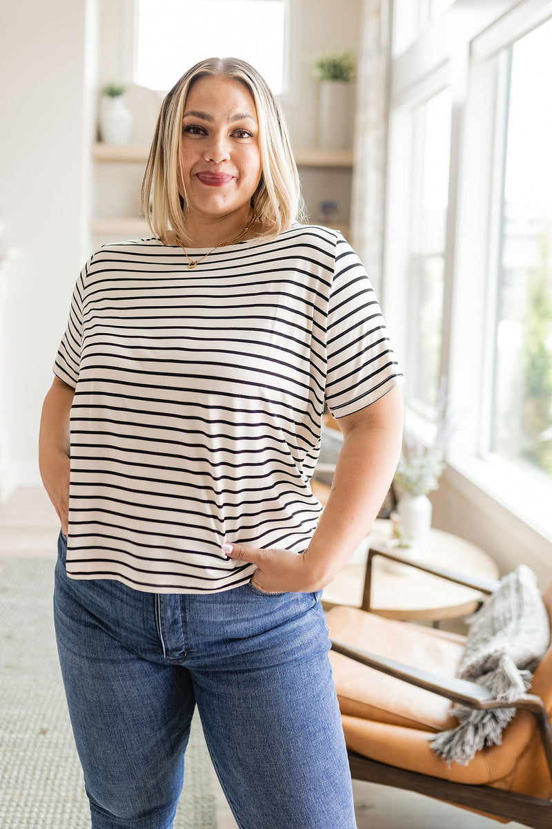 You're My Sweetheart Striped Top * Sample Sale