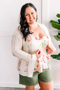 Layered, Tiered V Neck Sleeveless Top In Pink Florals * Sample Sale