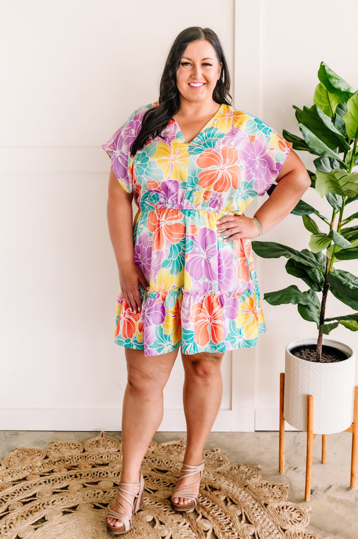 Hawaiian Hibiscus Dress * Sample Sale