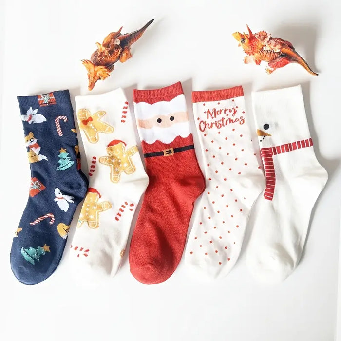 Holiday socks-set of 5